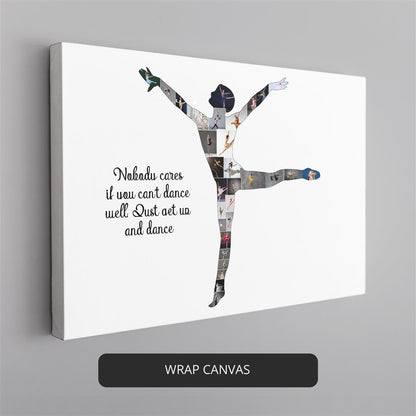 Unique Dance Teacher Gifts: Personalized Dance Photo Collage for Appreciation