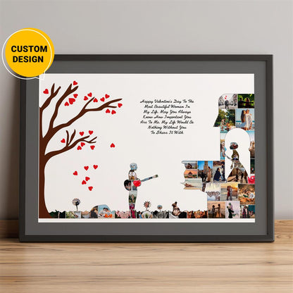 Personalized Wedding Gifts: Capture Cherished Memories with Our Wedding Photo Collage