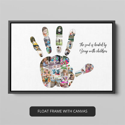 Handcrafted wall décor - A beautiful hand artwork collage