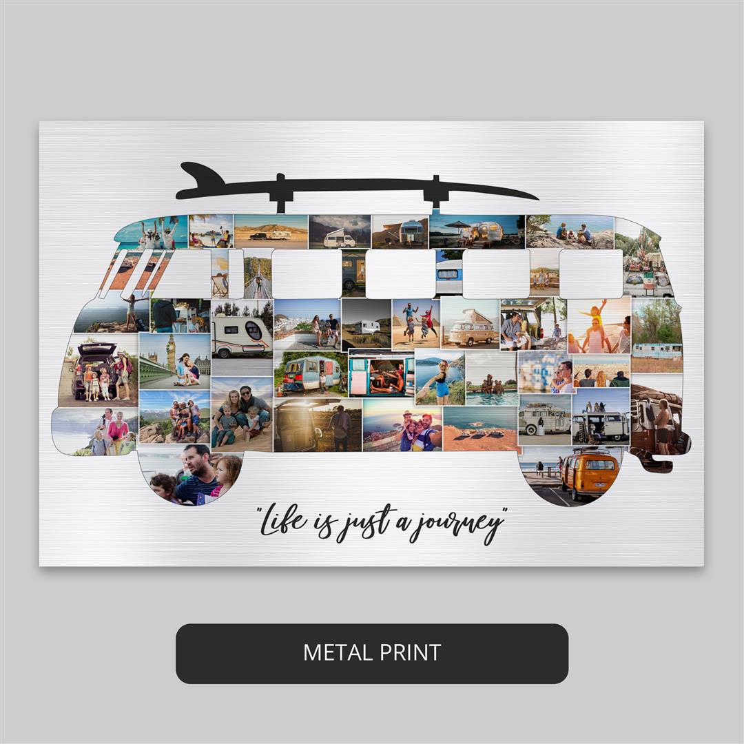 Must-have caravan gifts: Personalized photo collage