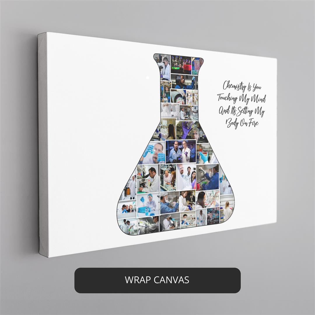 Captivating Chemistry Photos - Personalized Collage Photo Frame