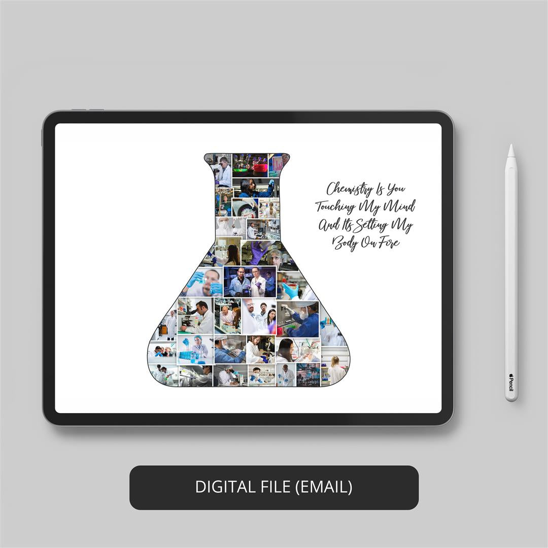 Cute and Personalized Chemistry Gifts - Custom Photo Collage