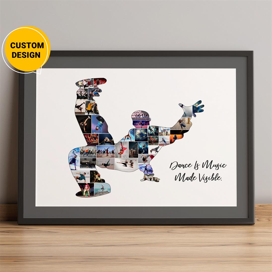 Personalized Dance Photo Collage - Perfect Dance Teacher Gifts