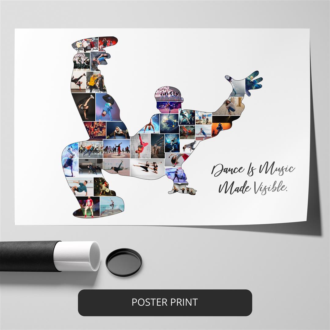Gifts for the Dancer - Dance Themed Photo Collage