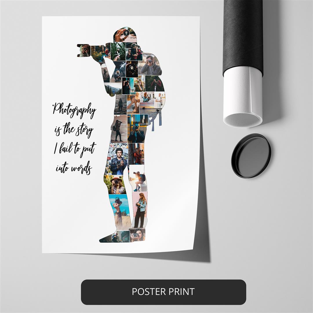 Gifts for photographers - Capture memories with our personalized photo collage