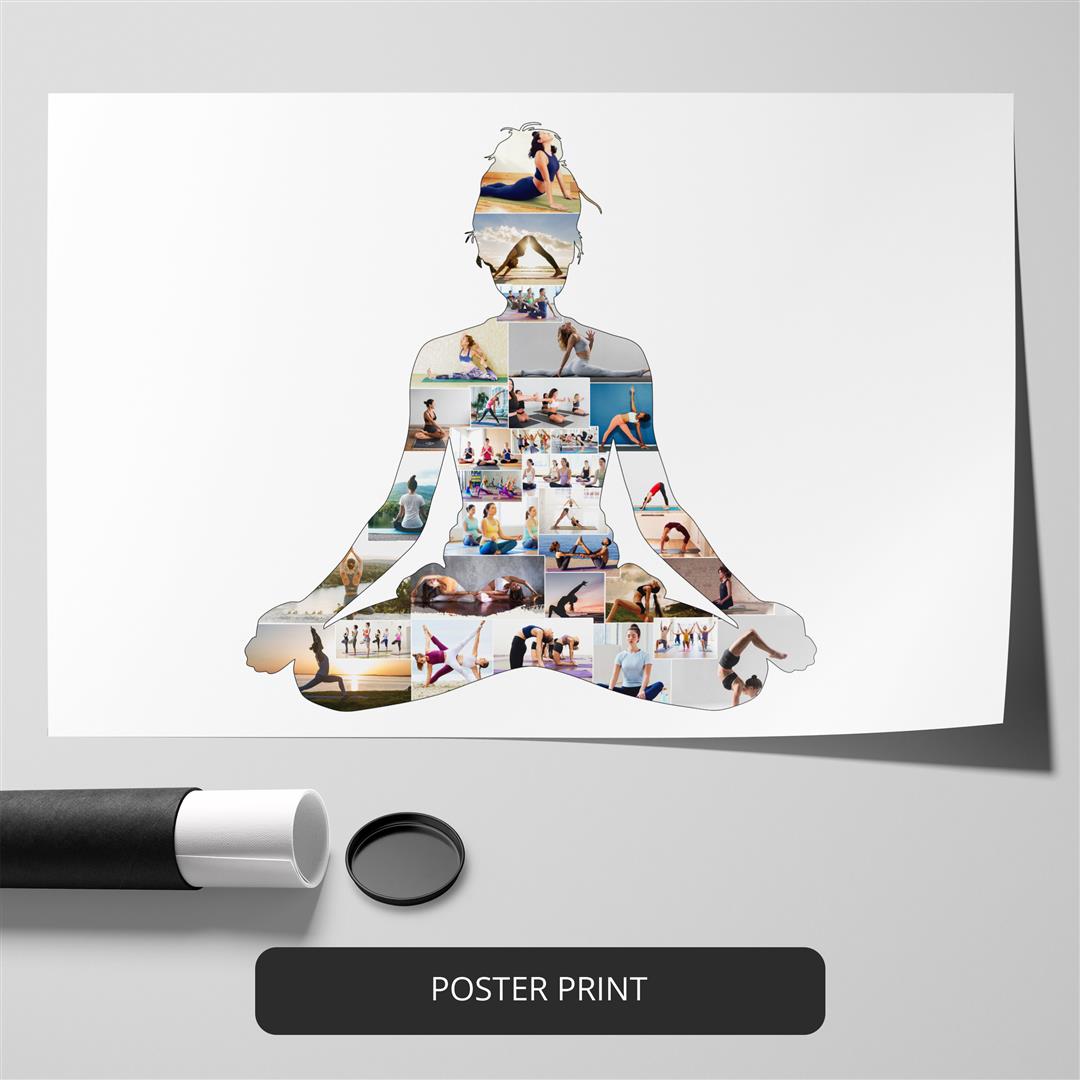 Gifts for Yoga Lovers - Yoga Poses Poster - Printable Yoga Poses Poster