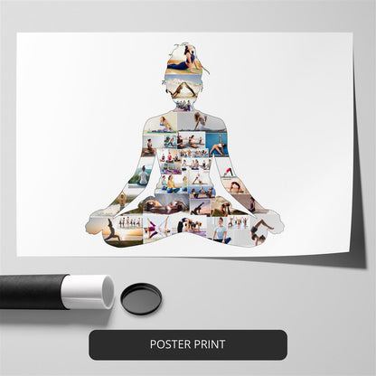 Gifts for Yoga Lovers - Yoga Poses Poster - Printable Yoga Poses Poster