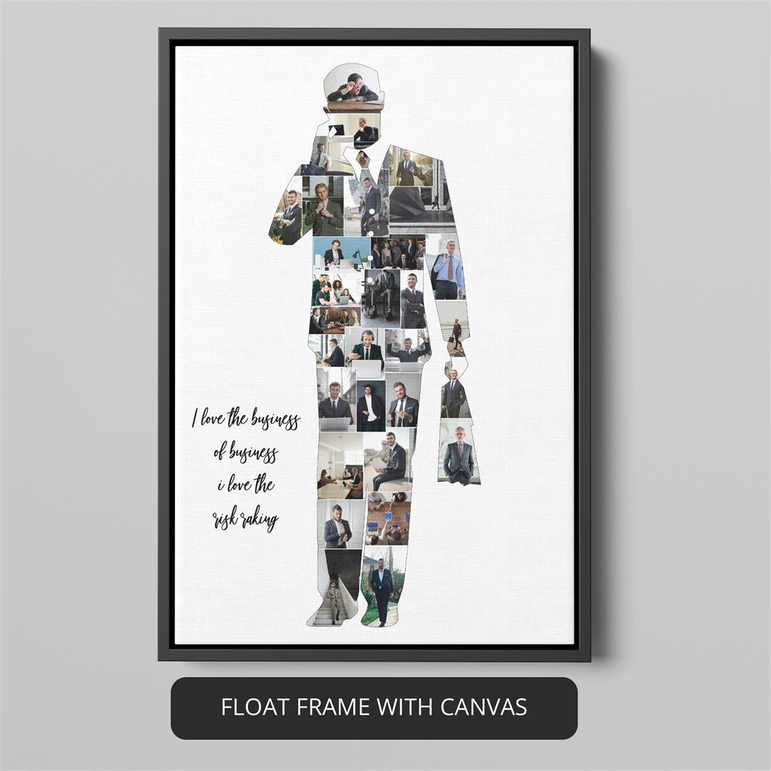 Gifts for Men: Personalized Business Artwork