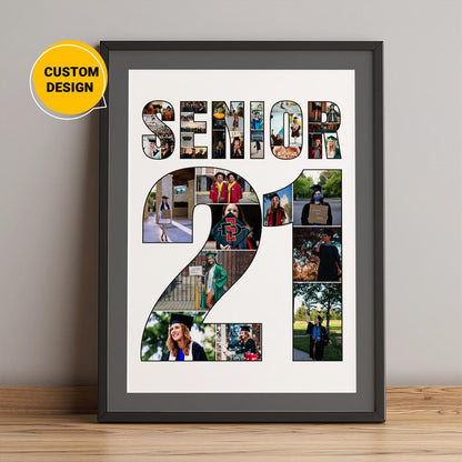 Personalized Photo Collage - Unique Gifts for Seniors and Senior Graduates