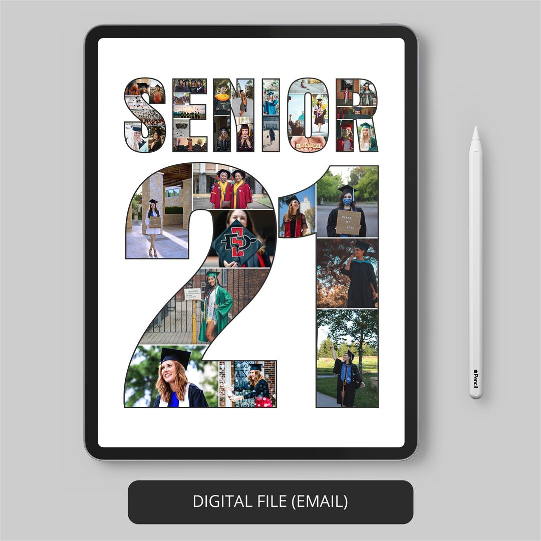 Gifts for Seniors - Custom Photo Collage as a Timeless Keepsake
