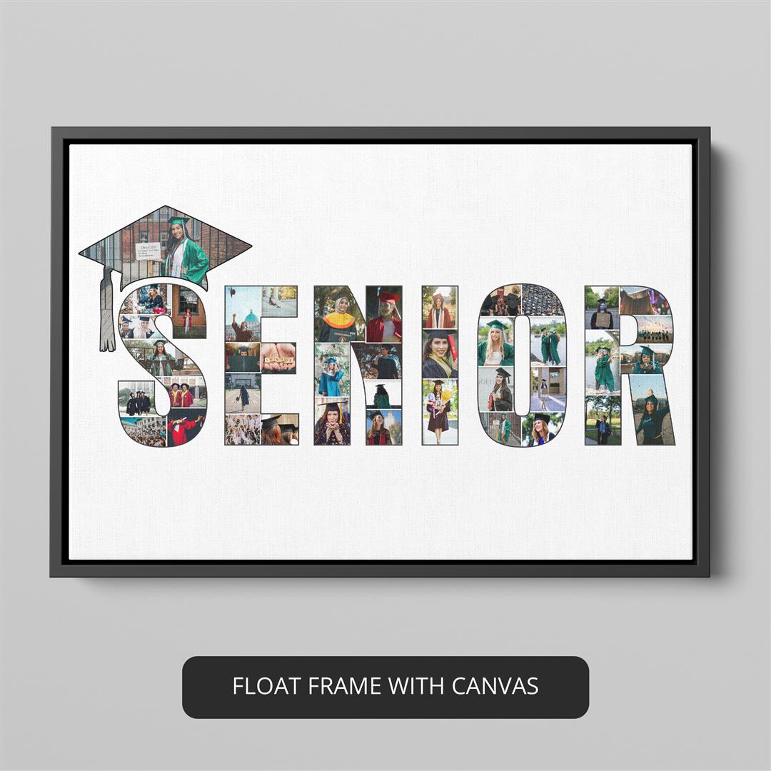 Graduation class of 2021 - Personalized photo collage gift