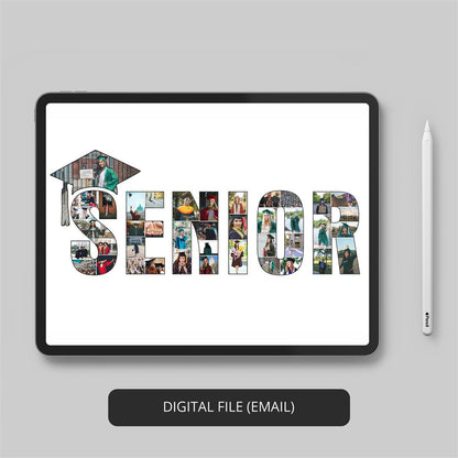 Memorable gifts for college graduates - Custom photo collage
