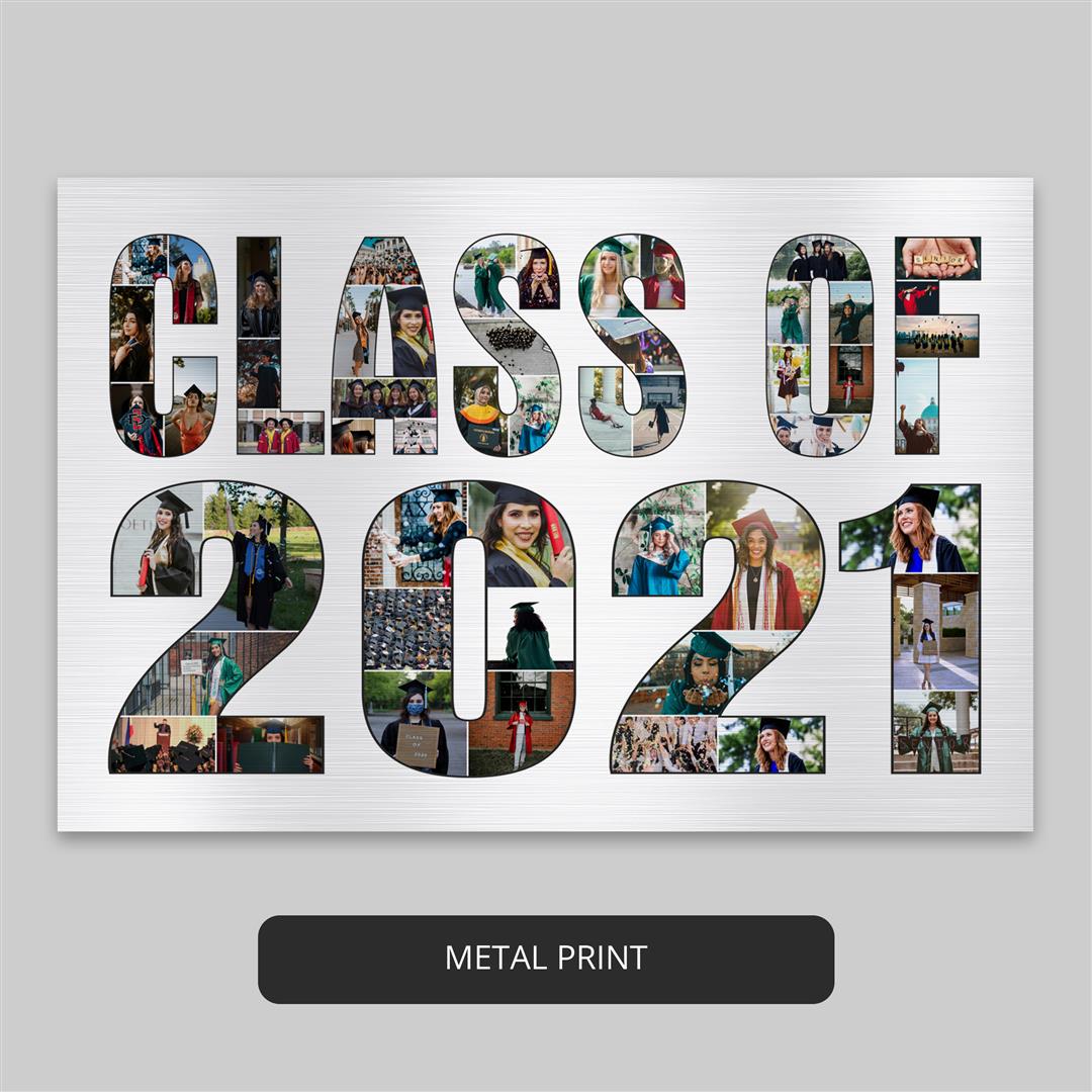 Thoughtful gifts for high school seniors: Personalized photo collage