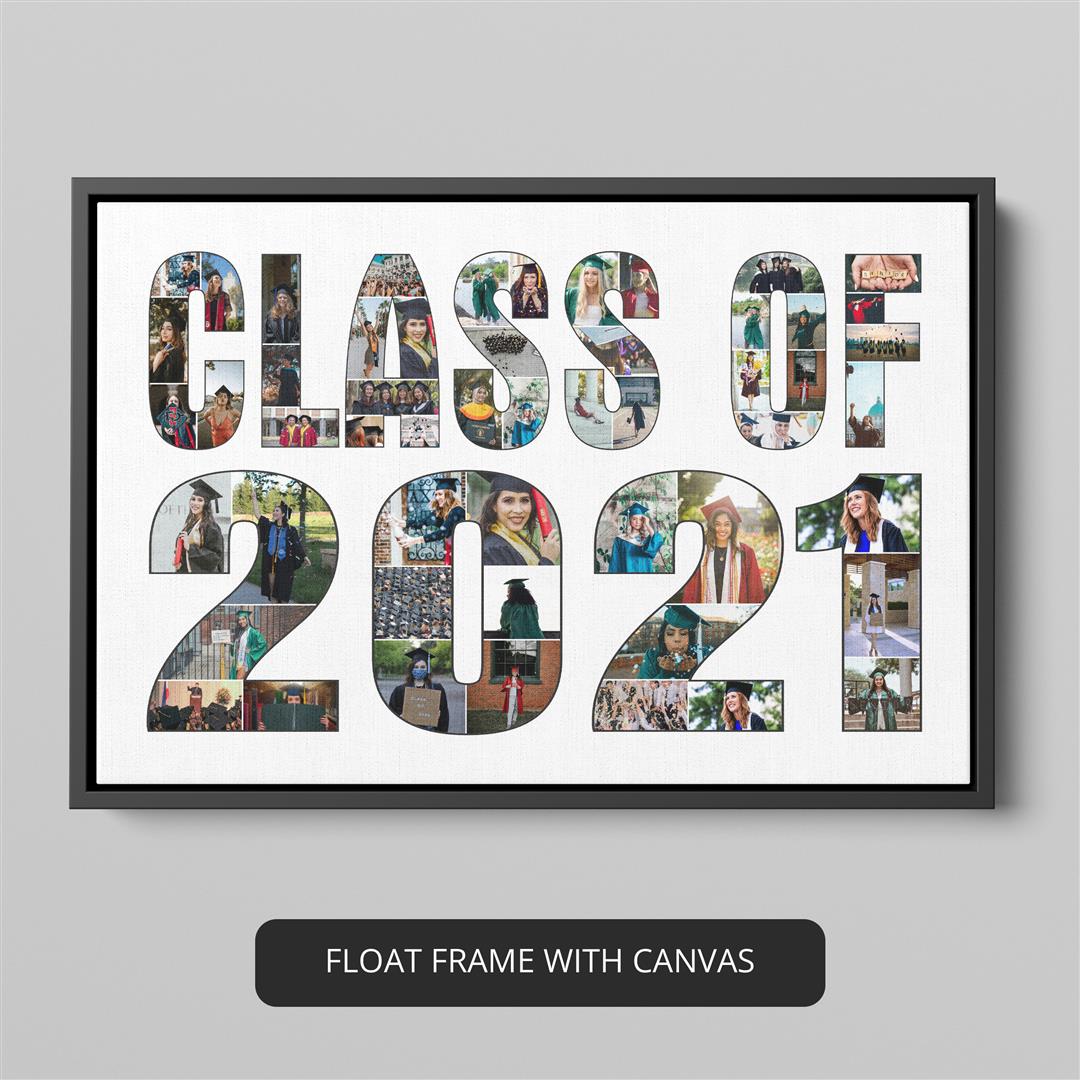 Gift ideas for high school senior boys: Personalized photo collage