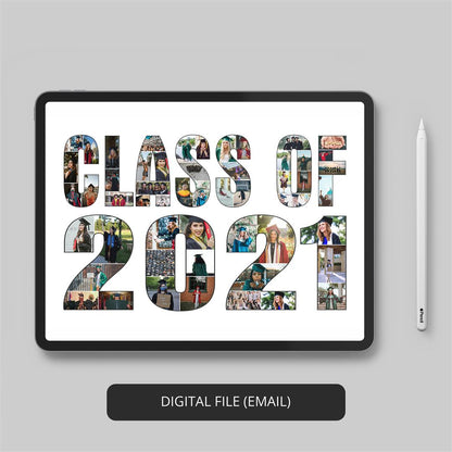 Gift ideas for high school senior girls: Personalized photo collage