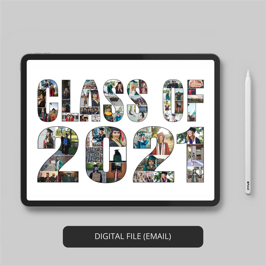 Gift ideas for high school senior girls: Personalized photo collage