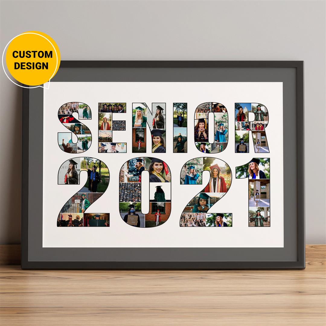 Personalized Photo Collage: Graduation Gifts for High School Seniors and College Graduates