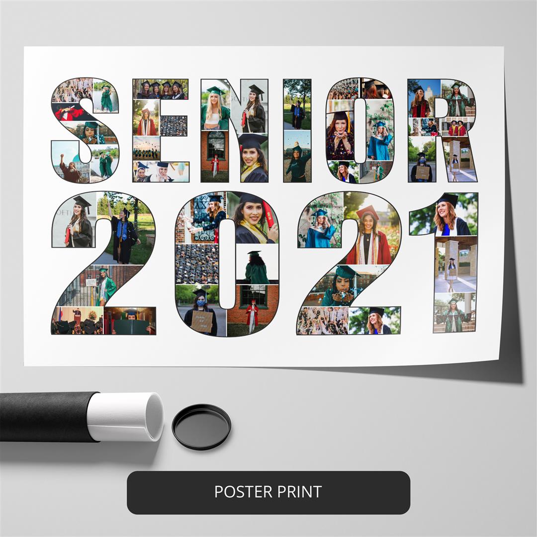 Custom Photo Collage Gifts: Perfect Christmas Gift for High School Seniors and College Graduates