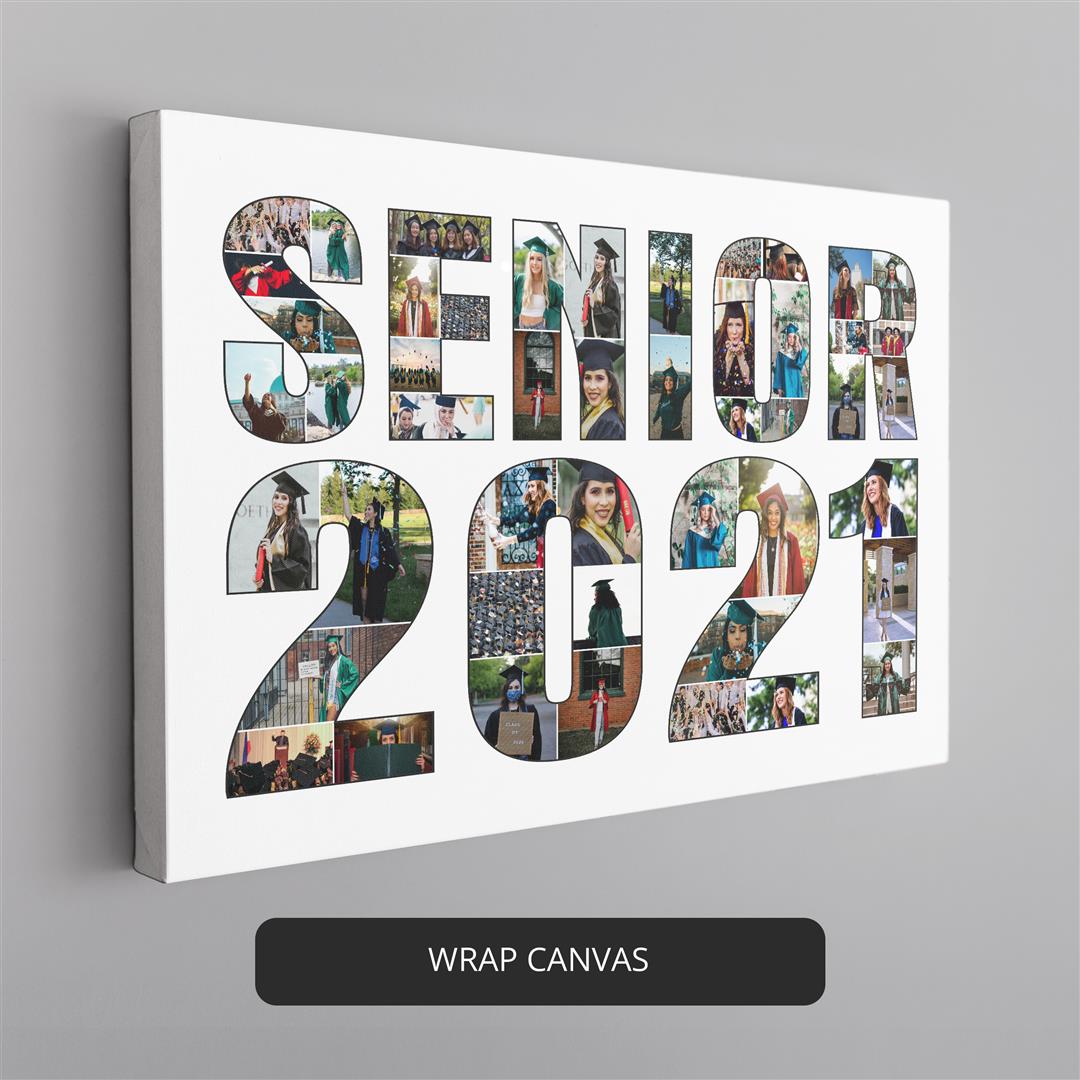 Unique Personalized Photo Collage: Graduation Gifts for Her and Him