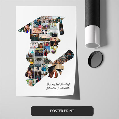 Graduation Gifts for Friends: Personalized Photo Collage
