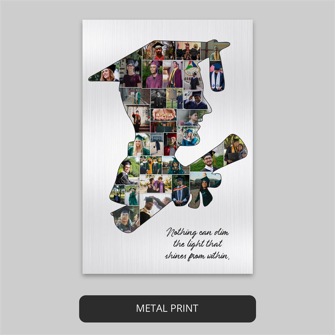 College Graduation Gift Ideas for Her - Personalized Photo Collage