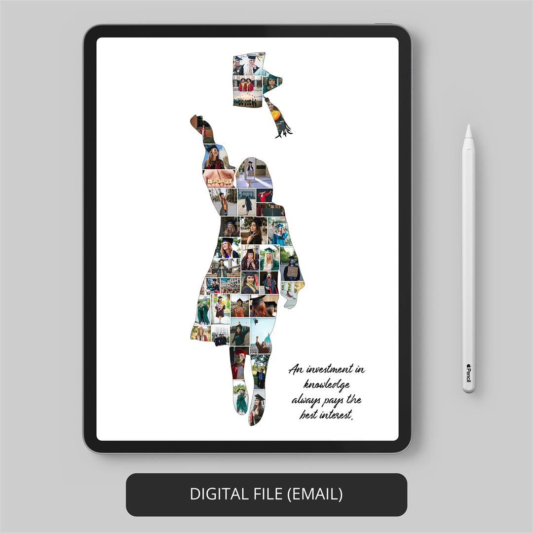 Gifts for Graduating Seniors: Personalized Graduation Photo Collage