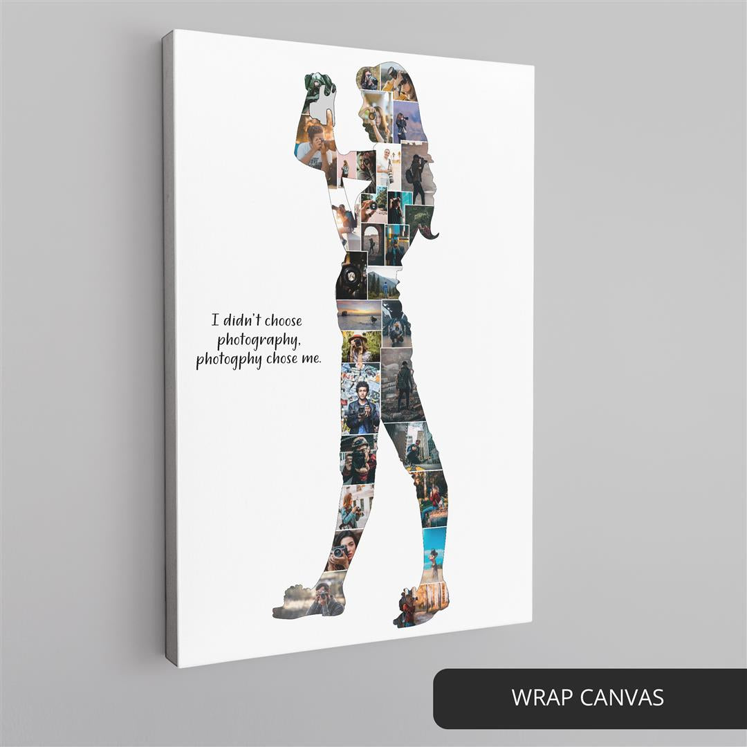 Gifts for photographers: Unique personalized photo collage