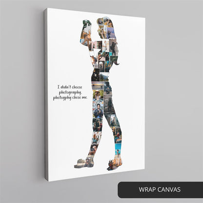 Gifts for photographers: Unique personalized photo collage