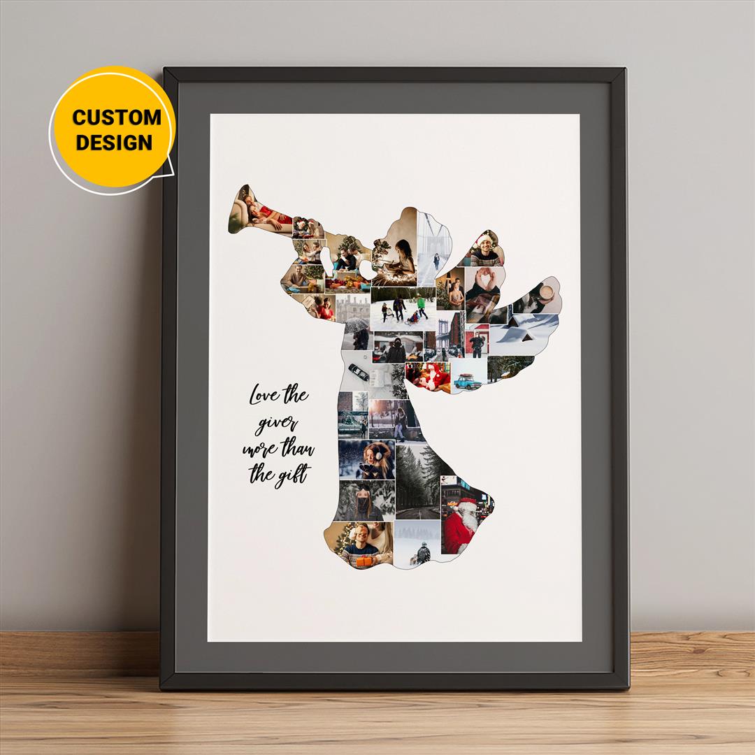 Personalized Photo Collage: Unique Christmas Gift Ideas for Her, Mom, and Sister