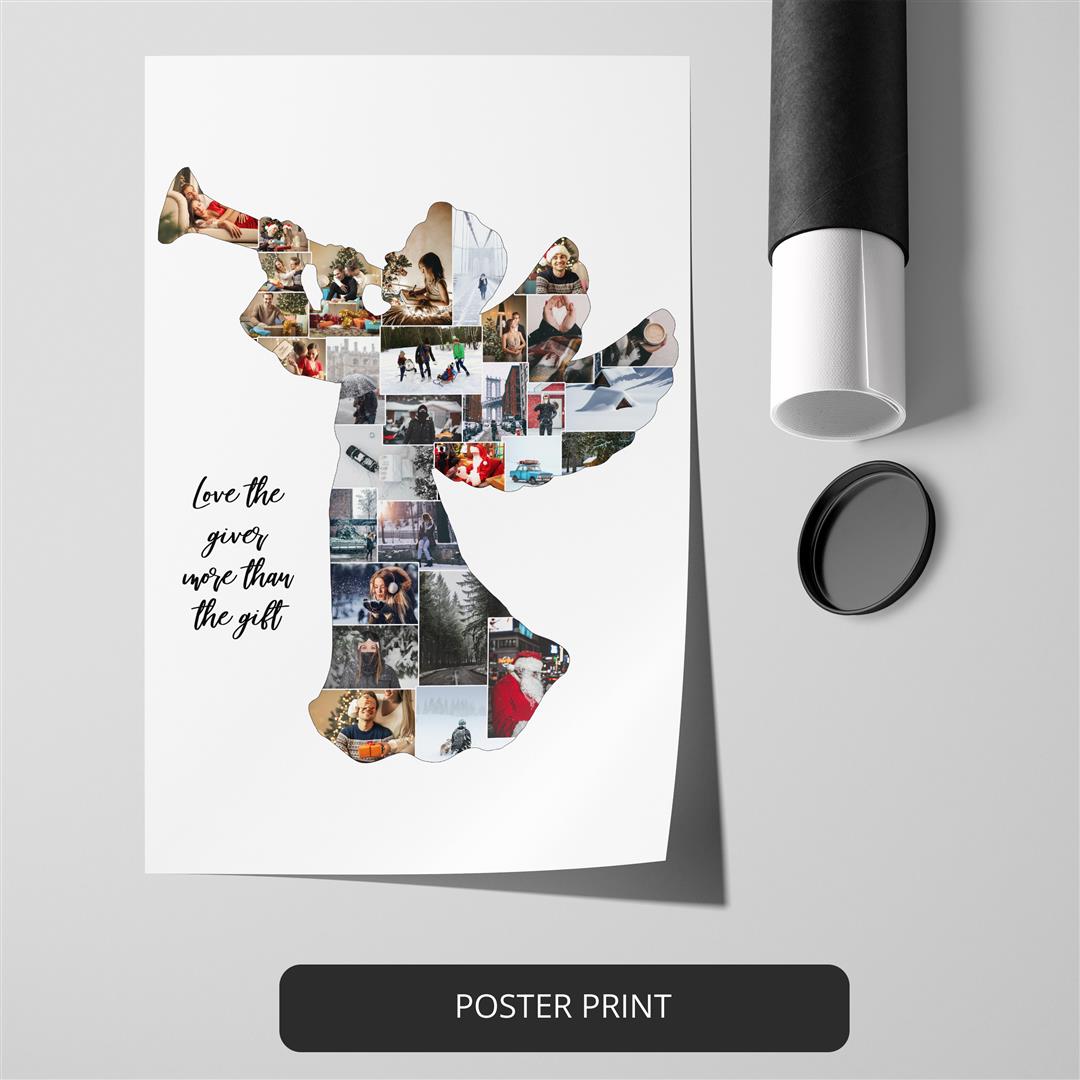 Best Christmas Gift: Personalized Photo Collage for Parents and Teachers