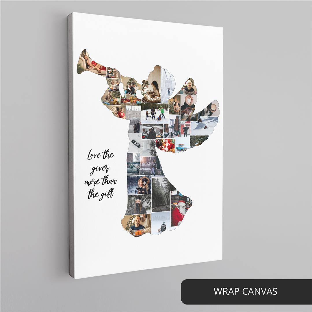 Christmas Gift Idea: Custom Photo Collage - Ideal for Mom, Sister, and Teachers