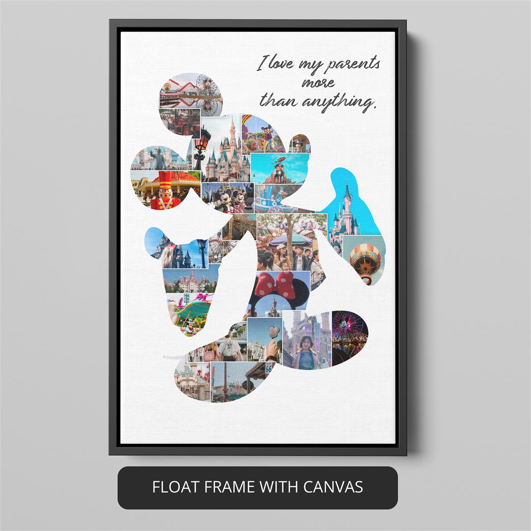 Mickey Mouse Canvas Wall Art Gift Ideas For Him/Her – CollagemasterCo