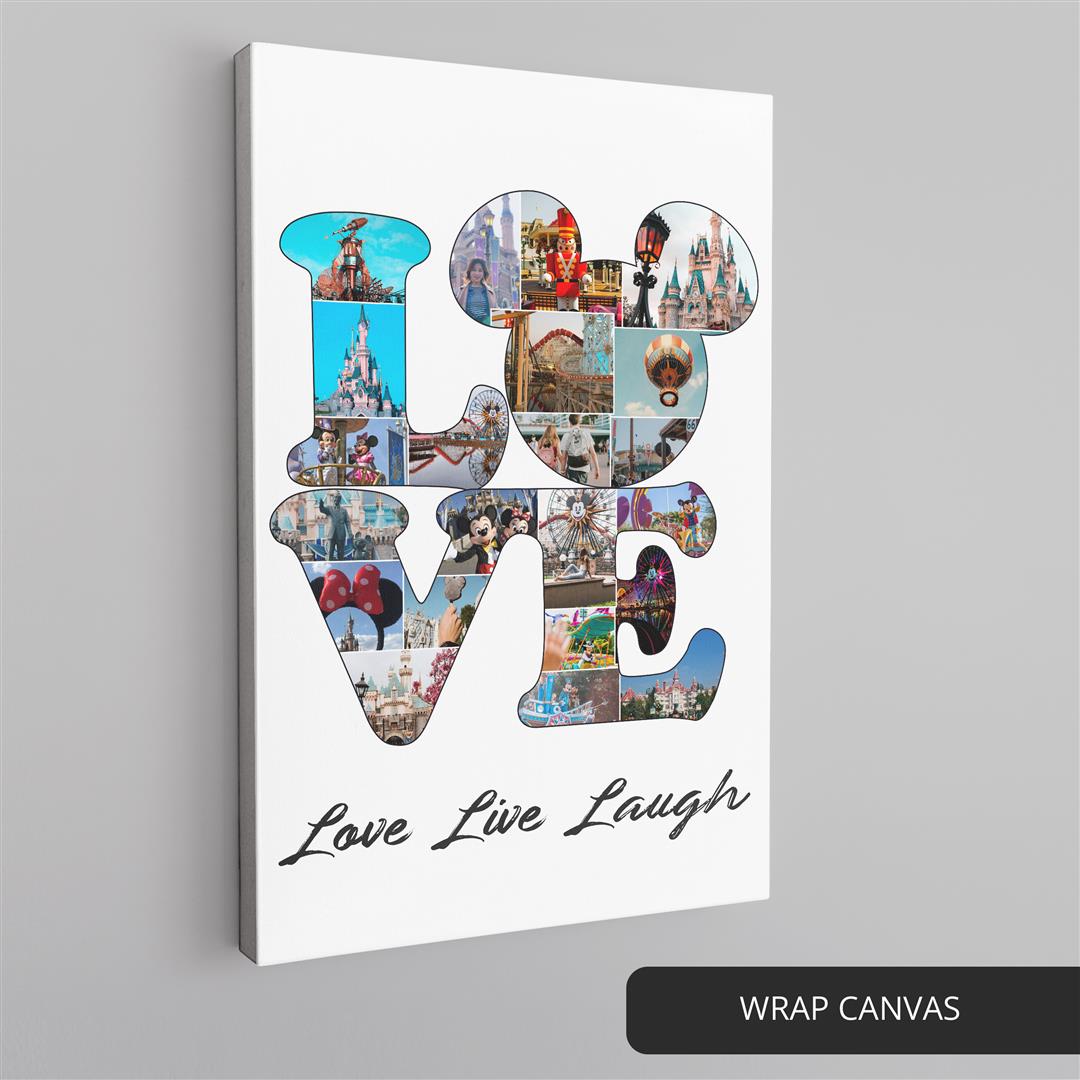 Disney Love Pictures - Unique Birthday Gift for Disney Lover