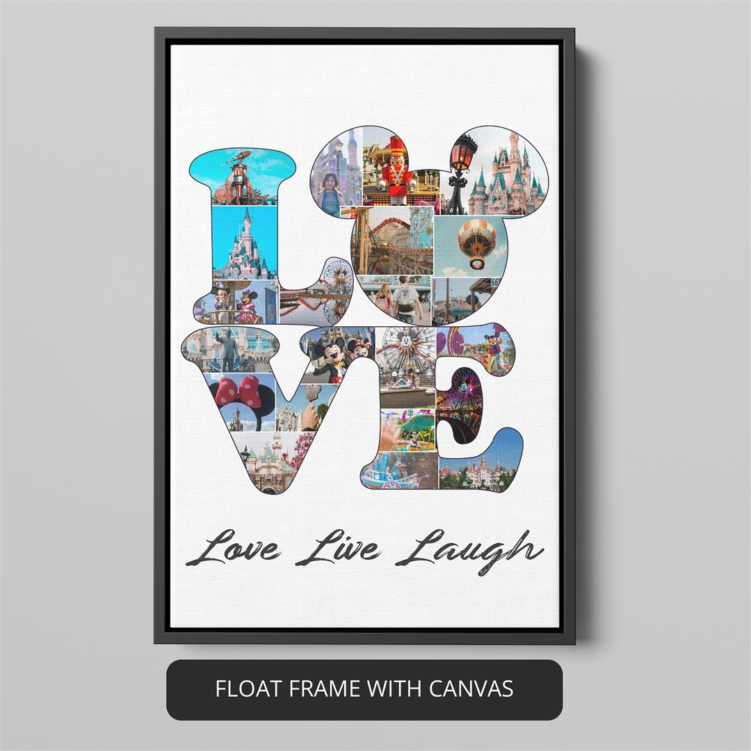 Personalized Disney Photo Collage - Unique Disney Gift Ideas for Kids