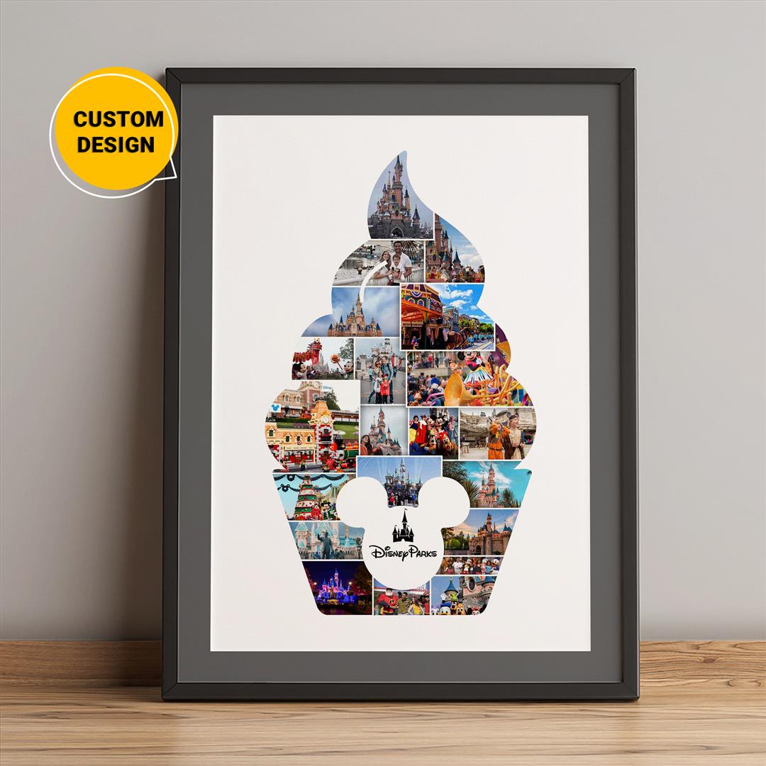Kids Personalized Gifts: Disney Lover's Photo Collage