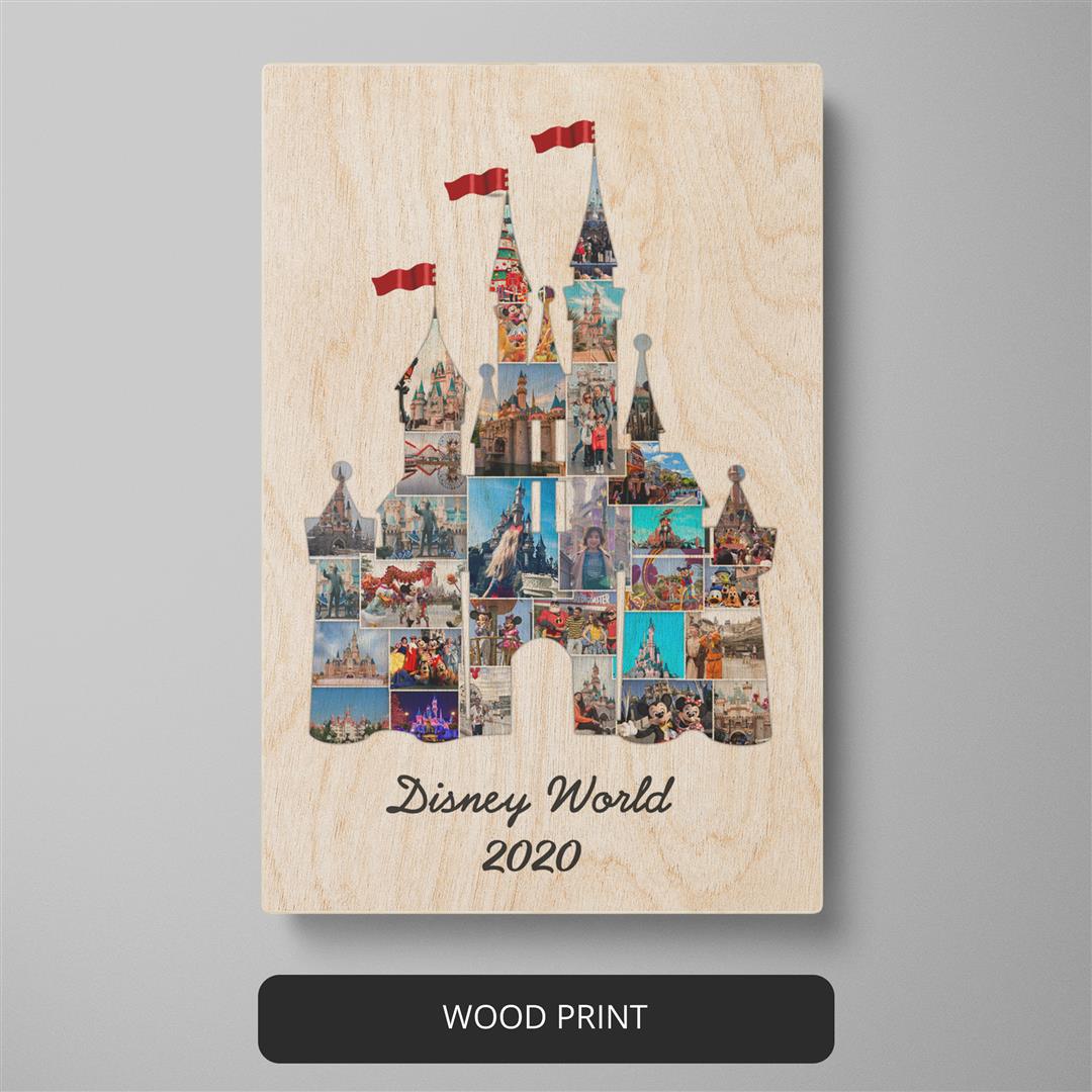 Disney Castle Gifts - Personalized Disney World Castle Poster