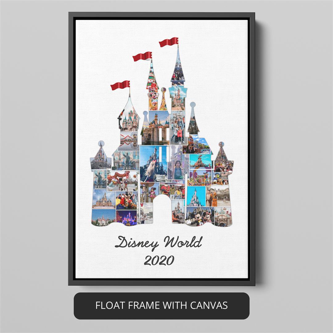Disney Castle Wall Decor - Personalized Disney Gifts for Her