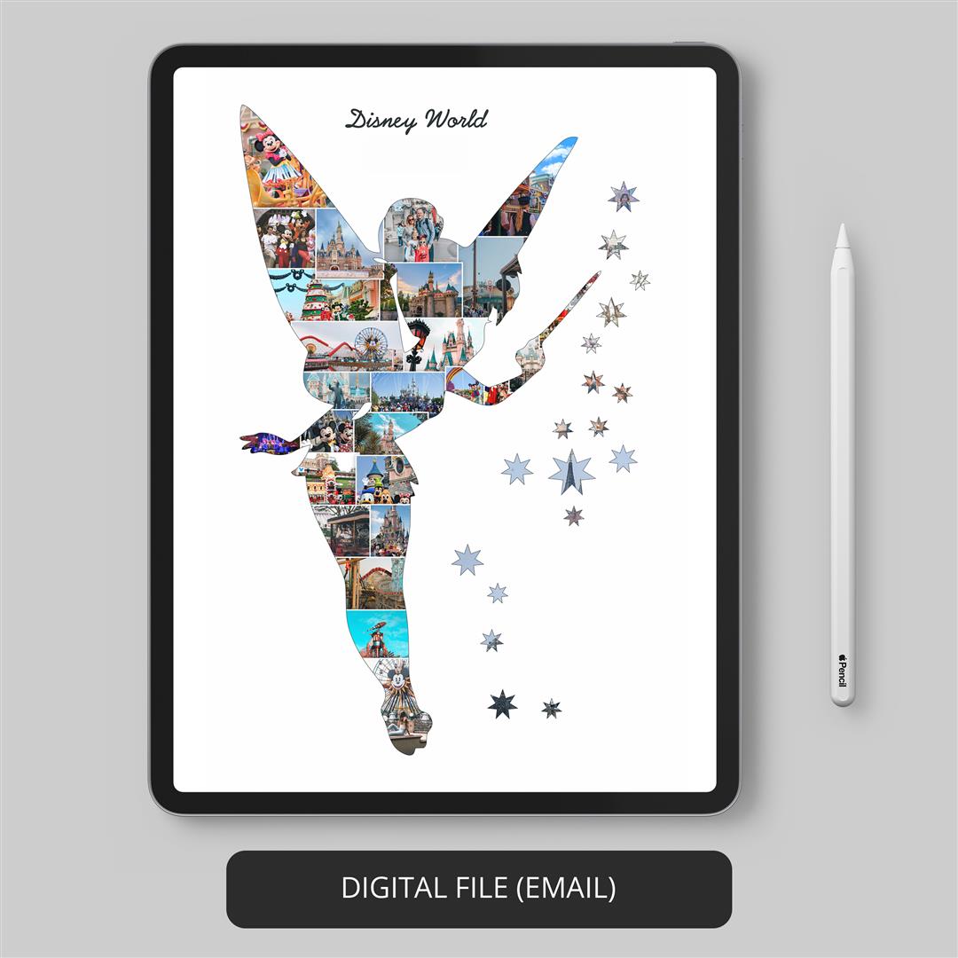 Disney Tinkerbell Picture Frame: Unique Birthday Gift for Disney Lovers