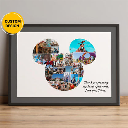Disney Birthday Gifts: Personalized Mickey Mouse Photo Collage