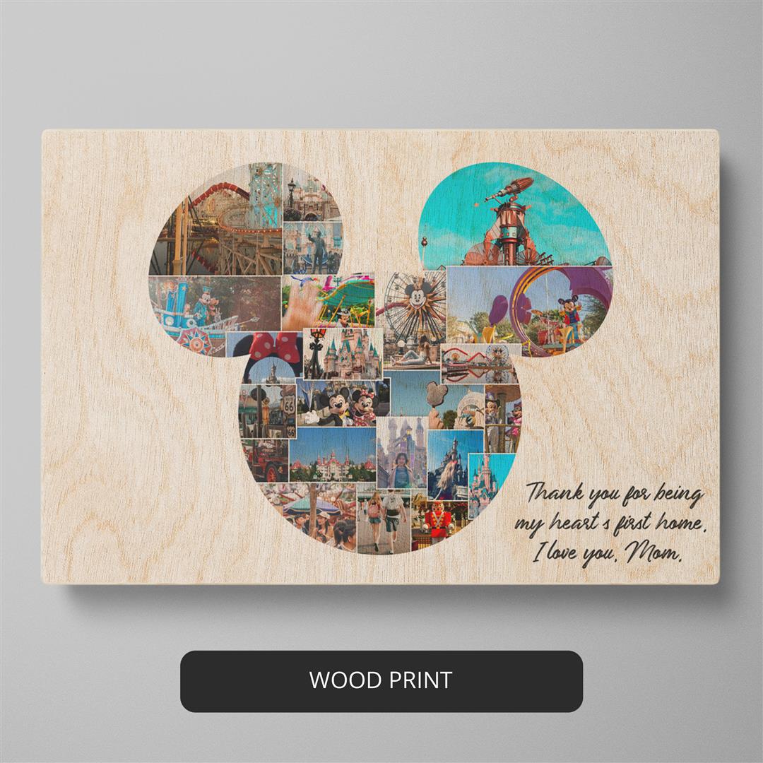 Create Memories with a Mickey Mouse Photo Collage Frame