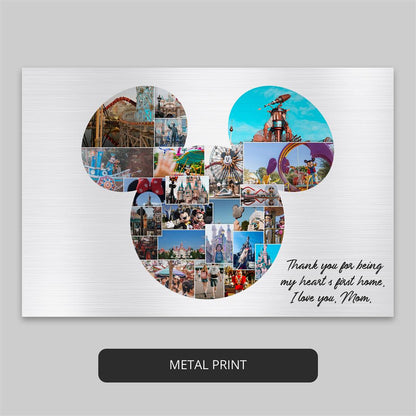 Perfect Disney Lover Gift: Mickey Mouse Collage Frame