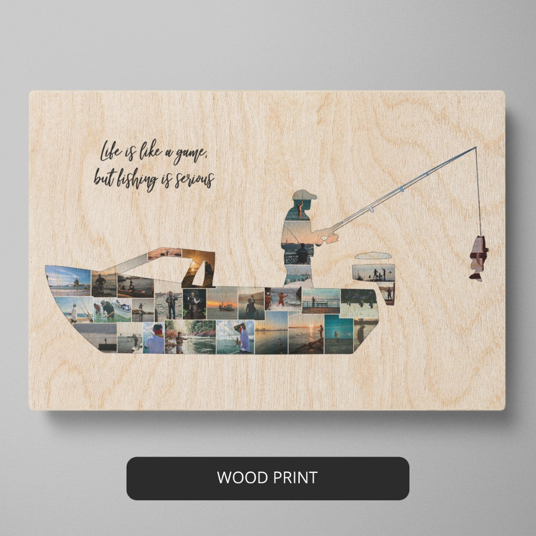 Custom Fishing Photo Collage Gift Ideas For Women – CollagemasterCo