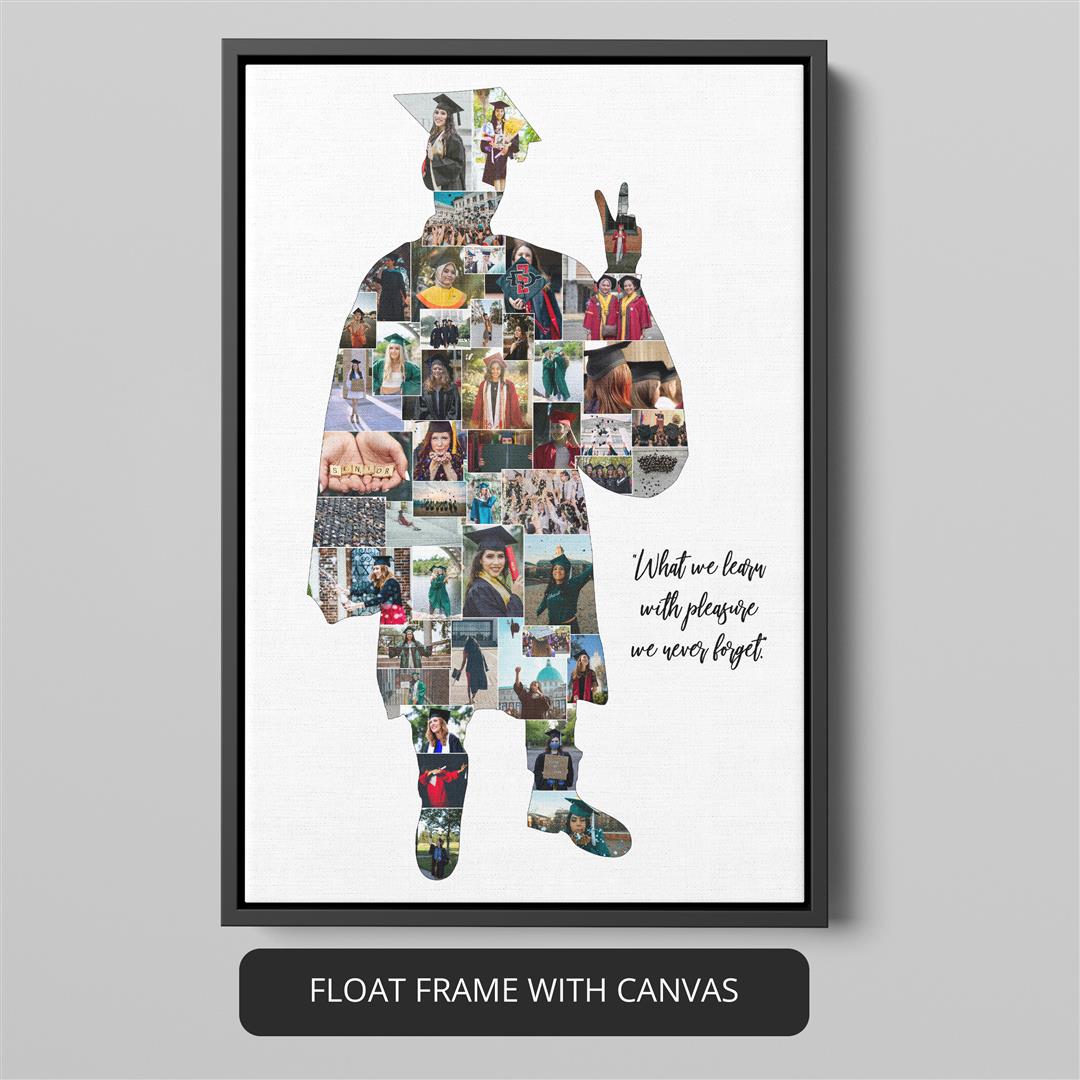 Add a Touch of Class with Picture Frame Graduation Decor