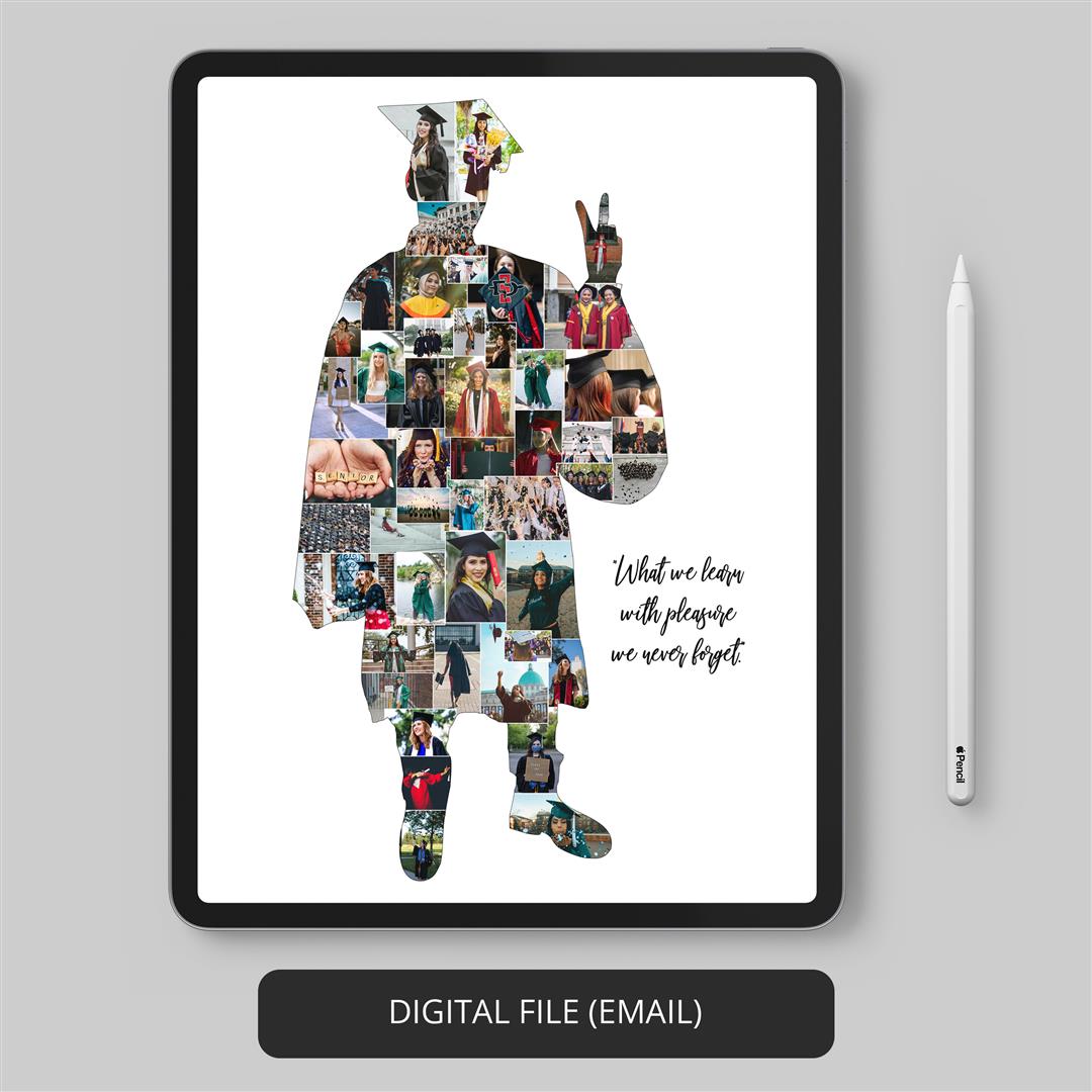 Arts Graduation Inspiration: Customized Graduation Collage
