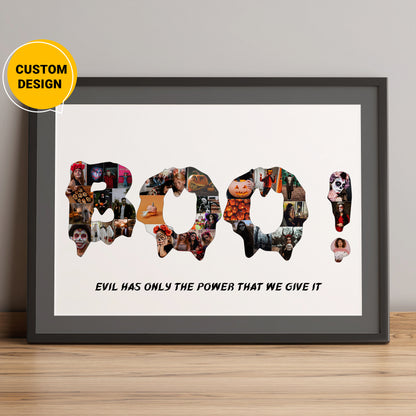 Personalized Halloween Lover Gifts - Custom Photo Collage