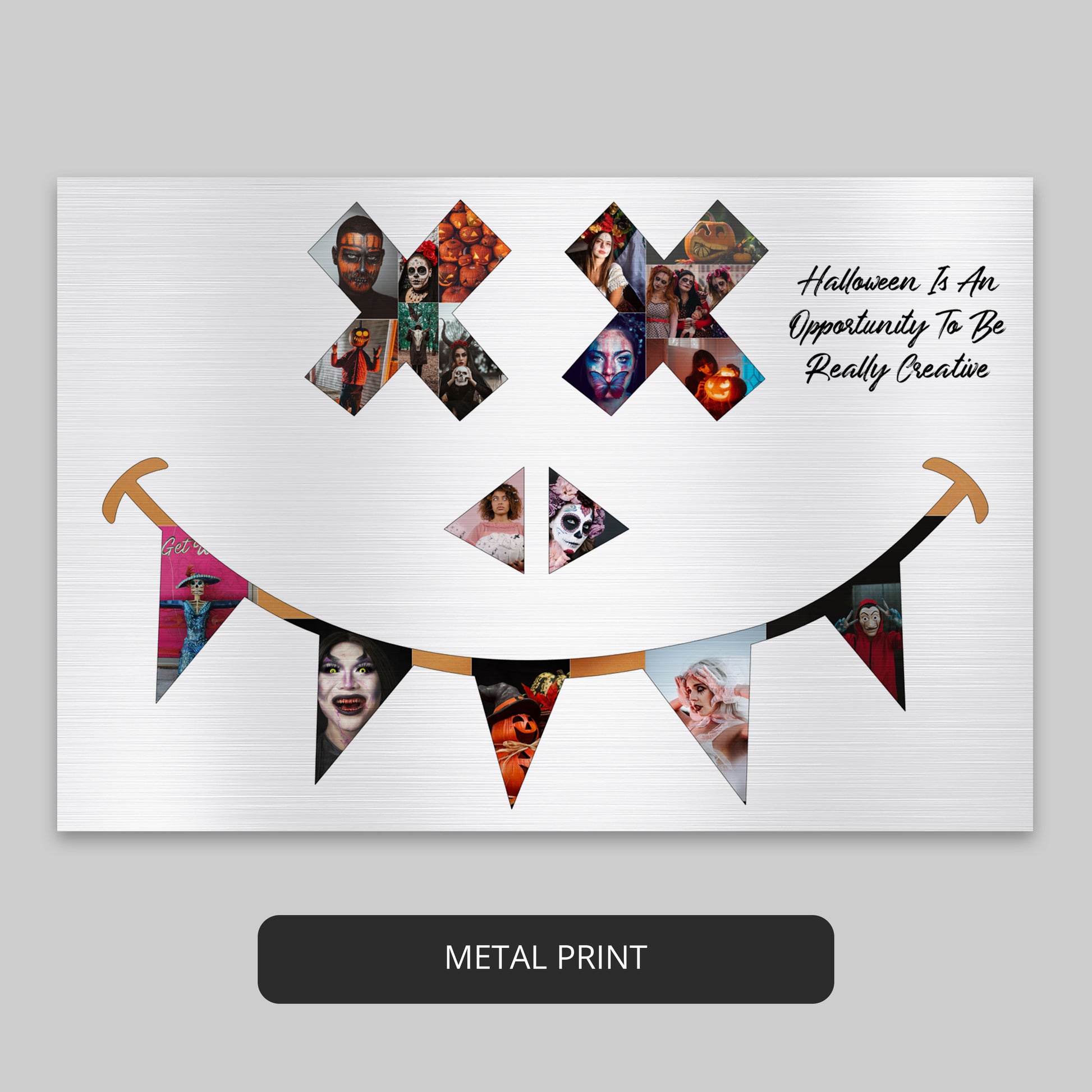 Halloween Birthday Gifts: Customizable Personalized Photo Collage