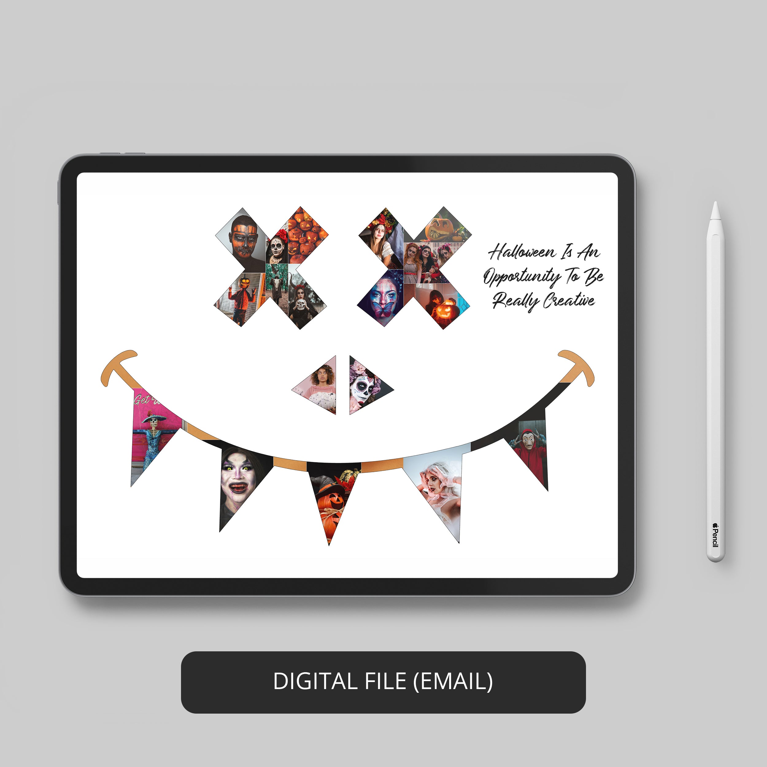 Cute and Creative Halloween Gifts for Her: Personalized Photo Collage
