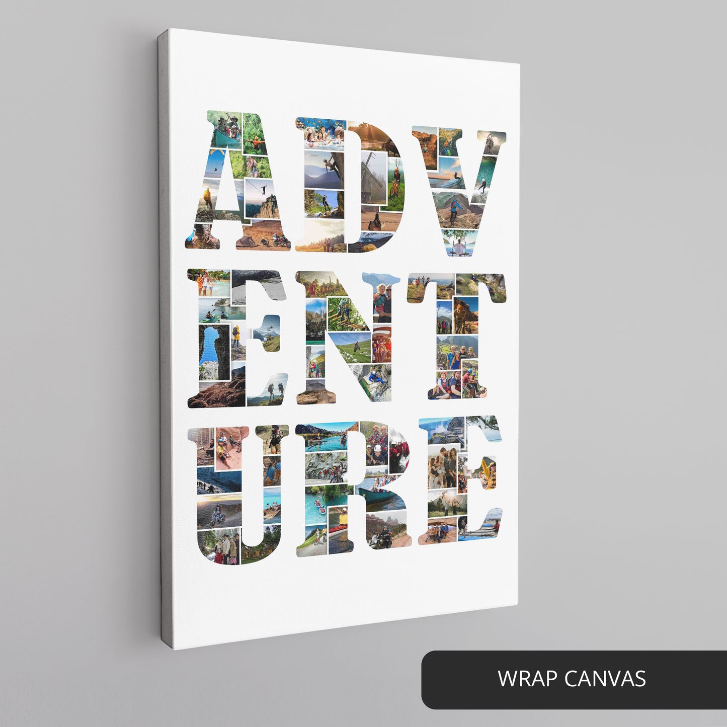 Adventure Art: Customized Photo Collage for Adventurous Souls