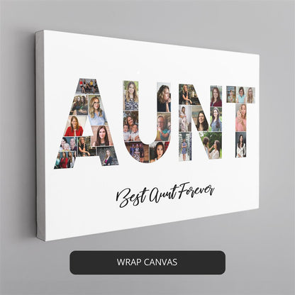 Aunt Photo Frame: Cherish Memories with a Personalized Collage