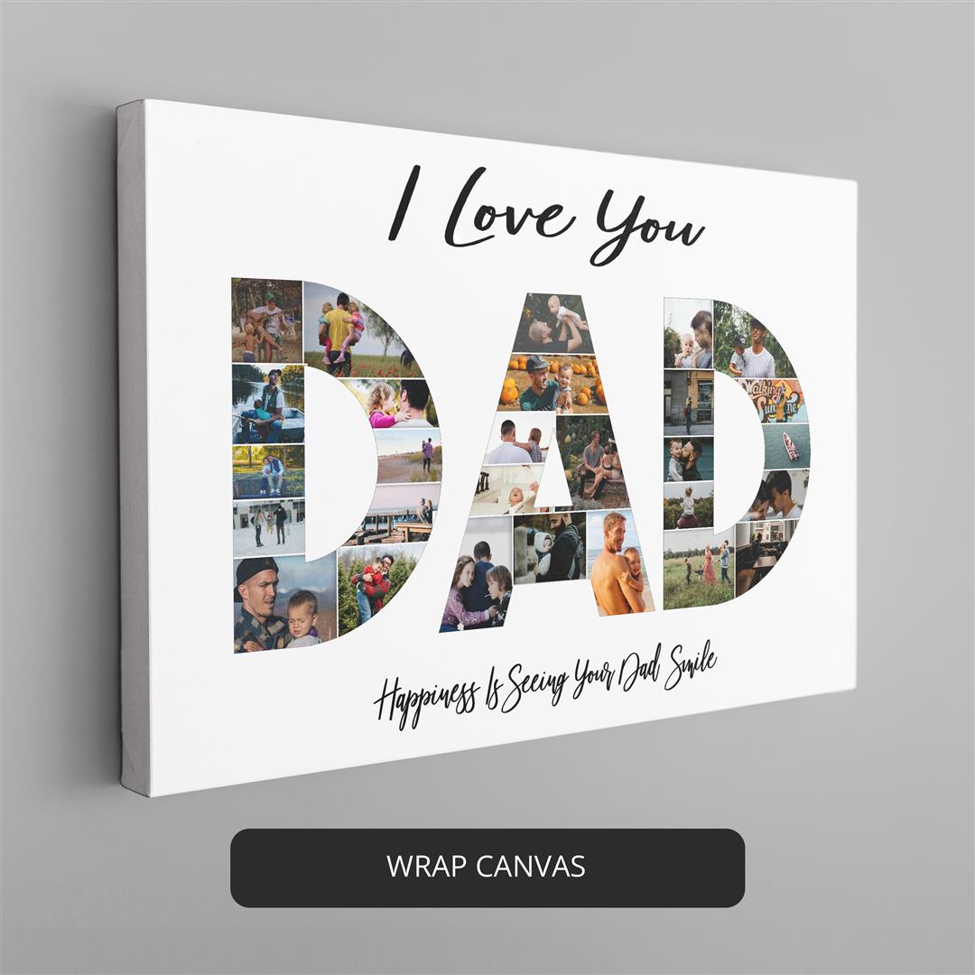 Thoughtful Gift Ideas for Dad: Personalized Photo Collage